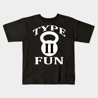 Type II Fun Kettlebell Kids T-Shirt